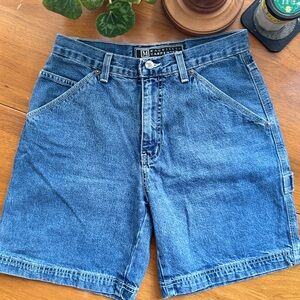 Carpenter Shorts Vintage Blue Jean